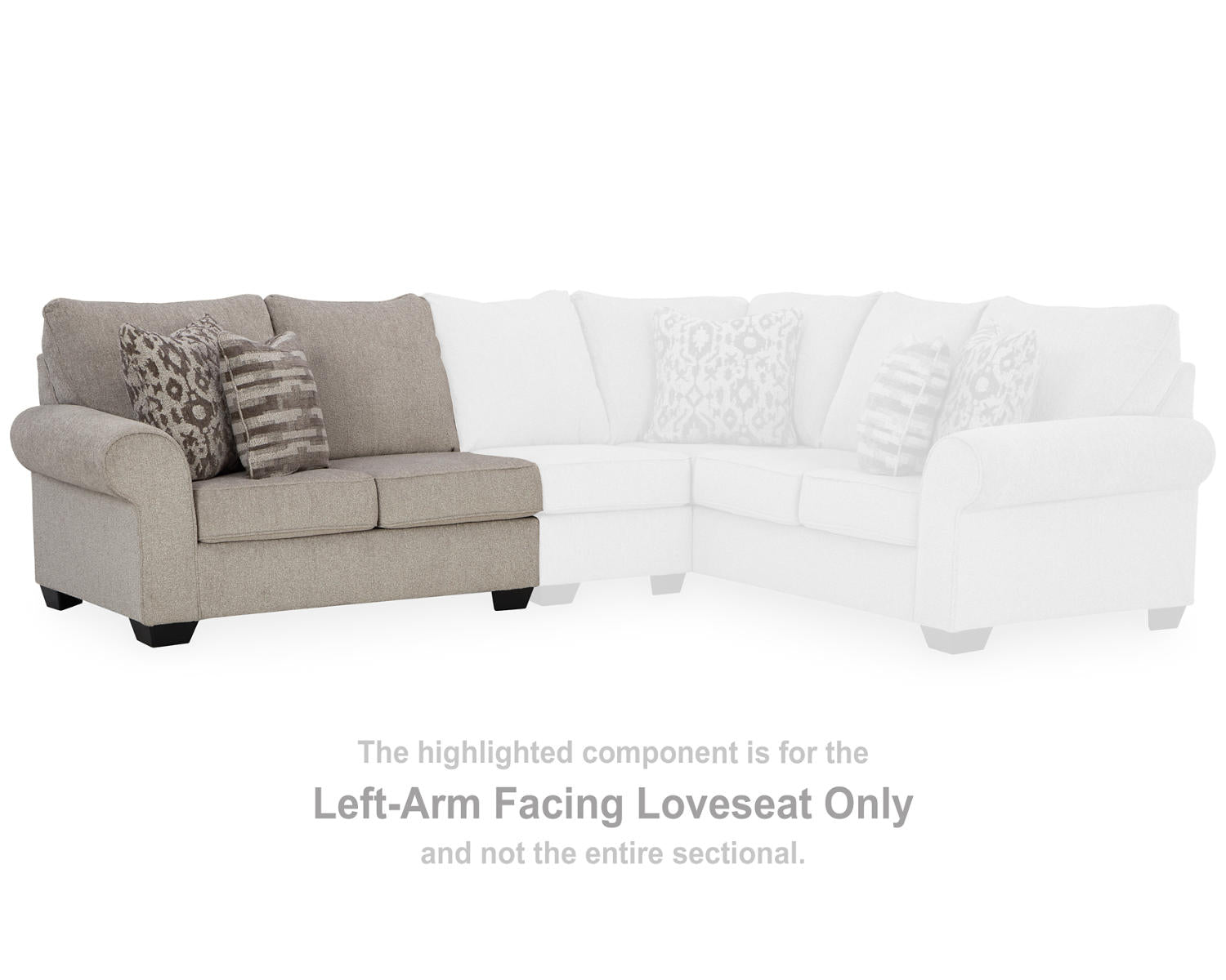 Claireah Left-Arm Facing Loveseat