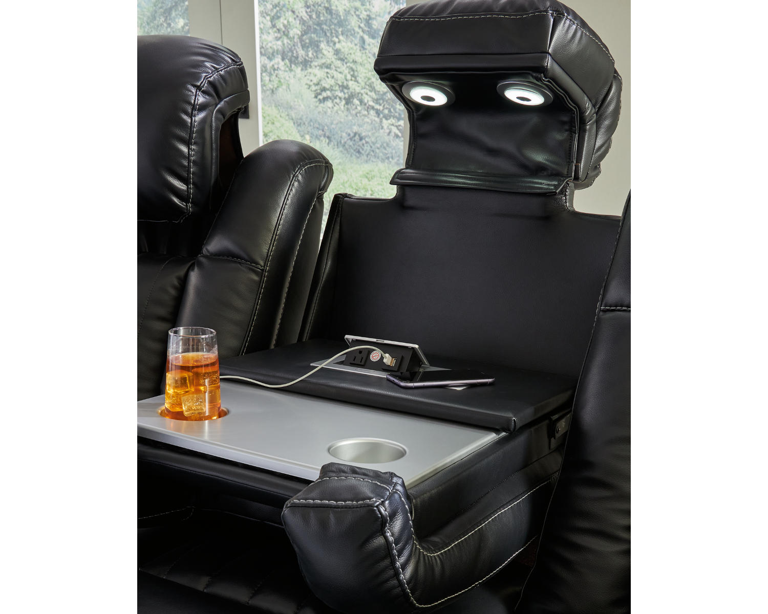 Caveman Den Power Reclining Sofa, Loveseat and Recliner