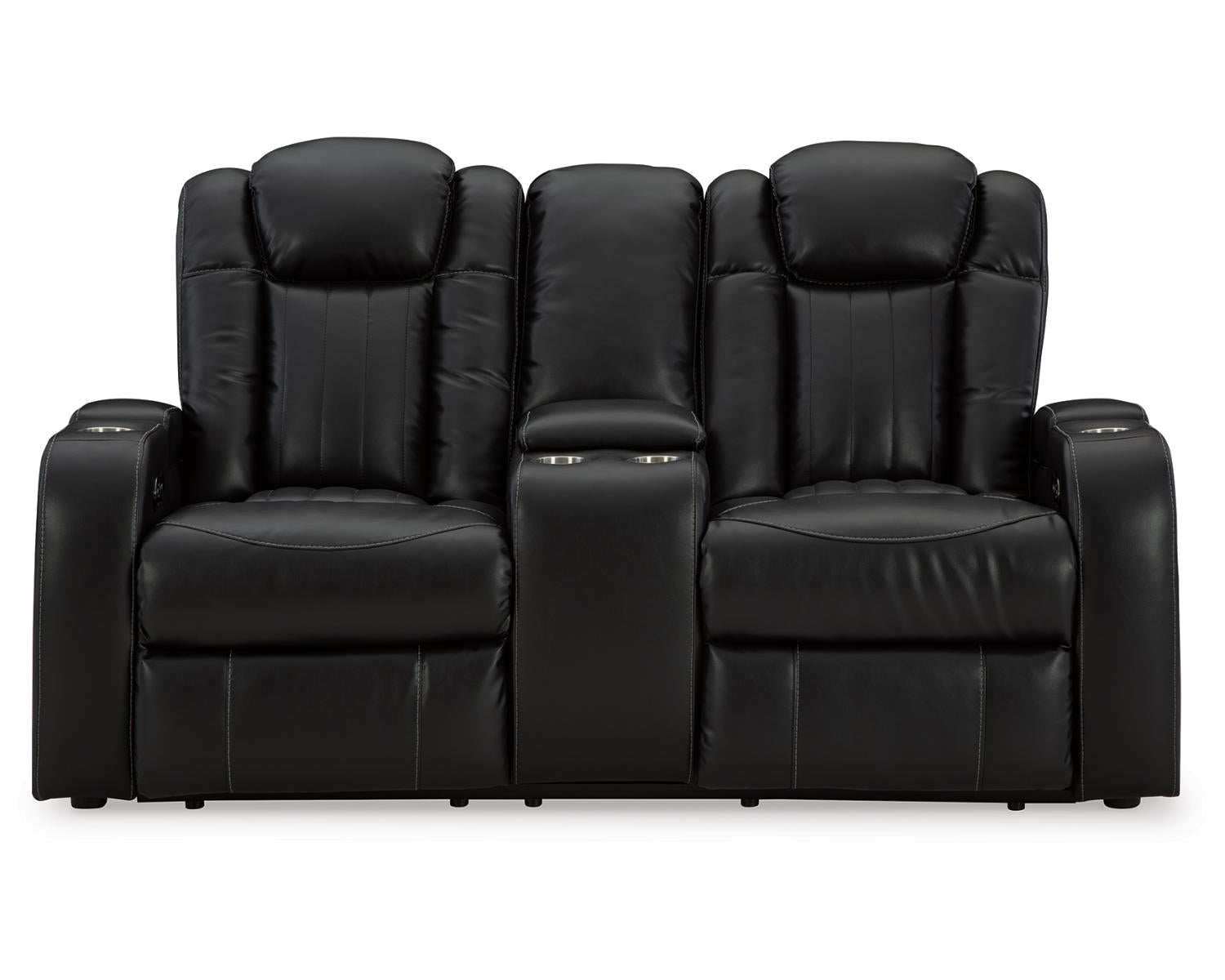 Caveman Den Power Reclining Loveseat with Console