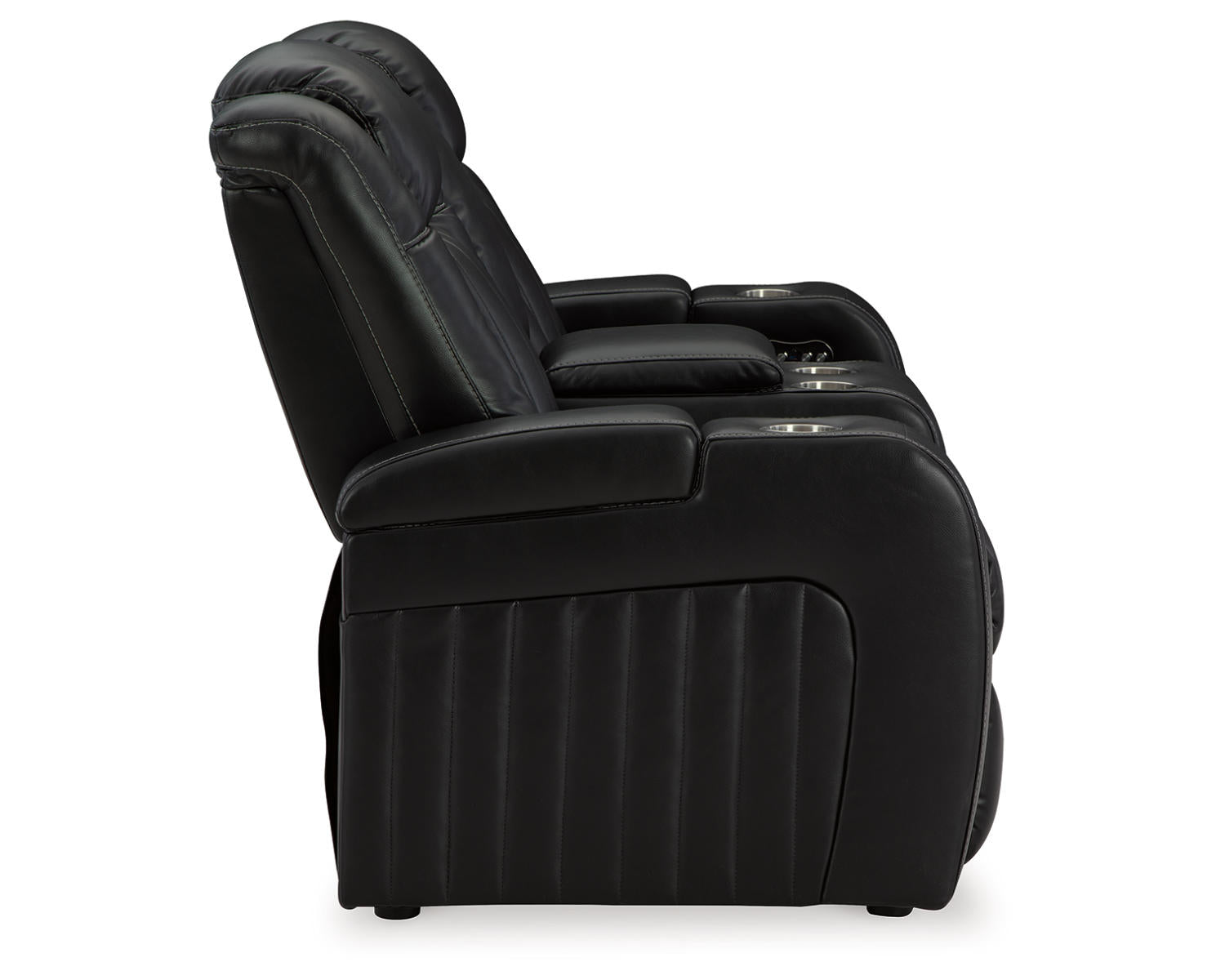 Caveman Den Power Reclining Loveseat with Console