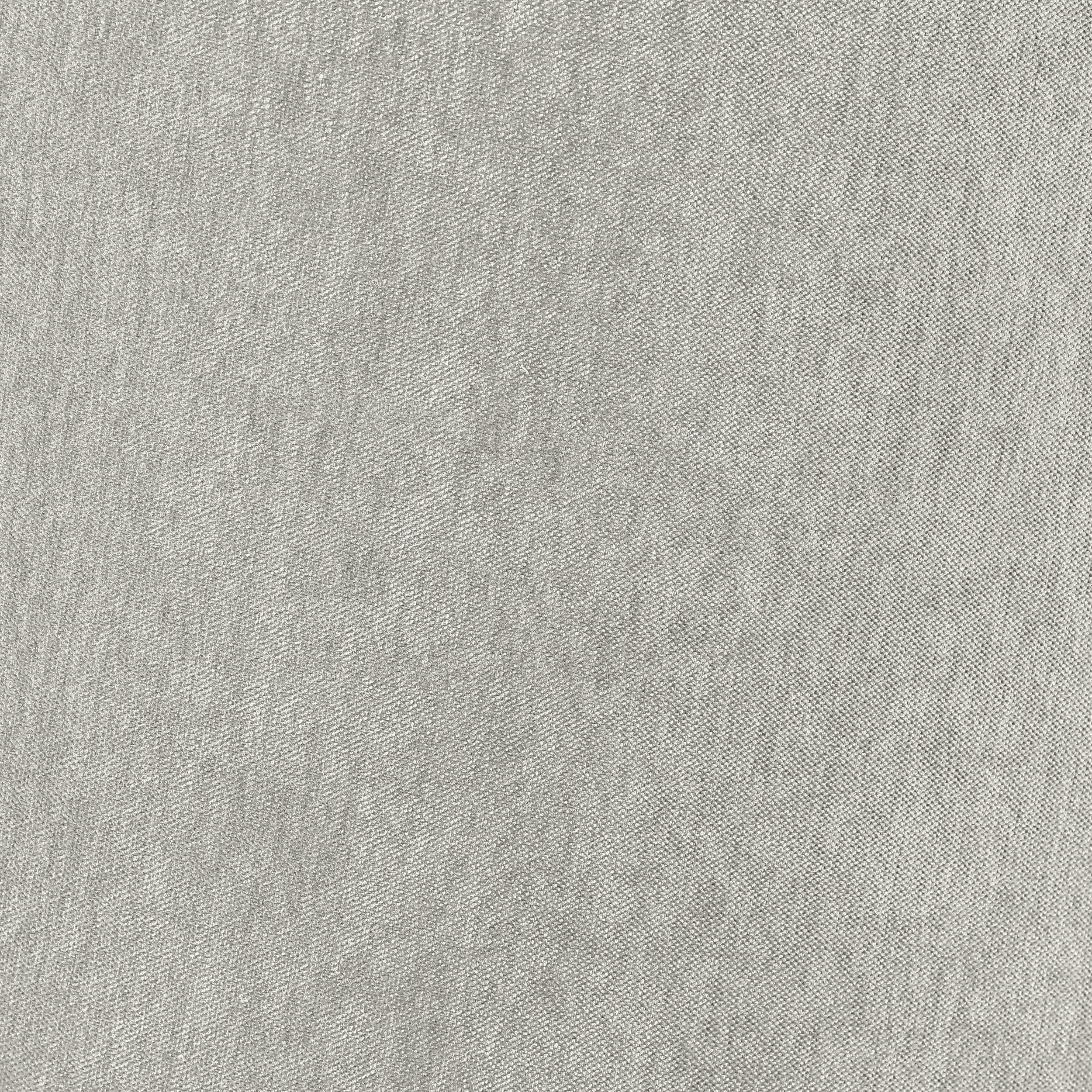 Silla giratoria tapizada Nueva con respaldo curvo en gris paloma