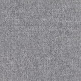 Sillón inglés tapizado Charlie con brazos, color gris carbón