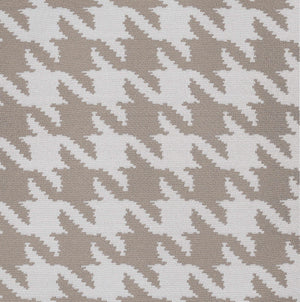 Otomana rectangular tapizada con almacenaje Mcloughlin en beige