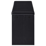 Banco de almacenamiento Arrington negro
