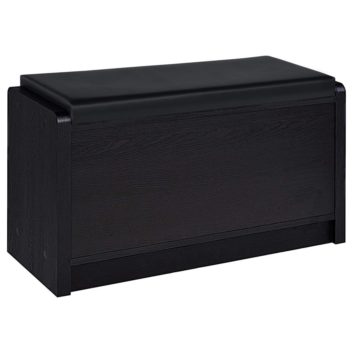 Banco de almacenamiento Arrington negro