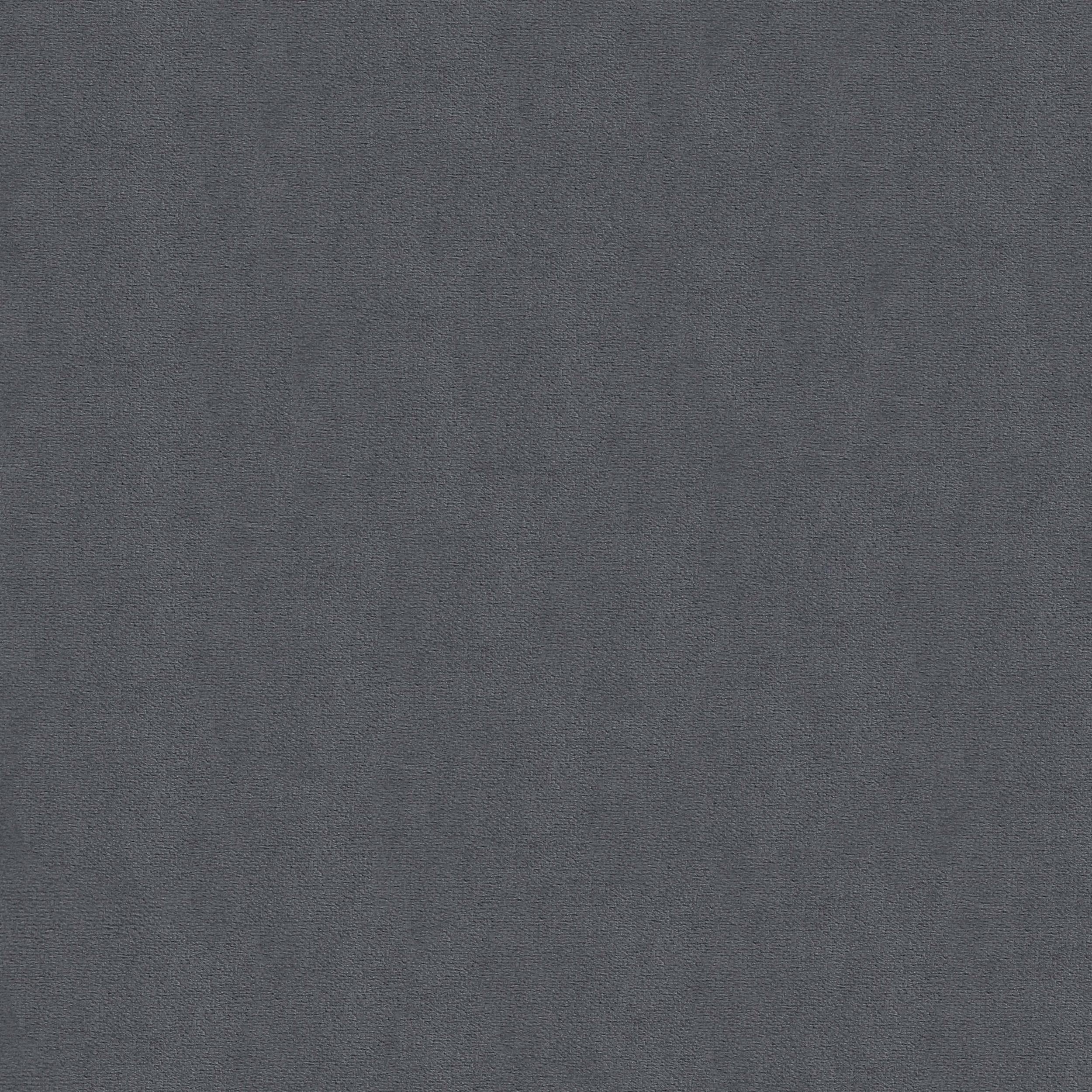 Angelina Round Upholstered Storage Ottoman Steel Grey