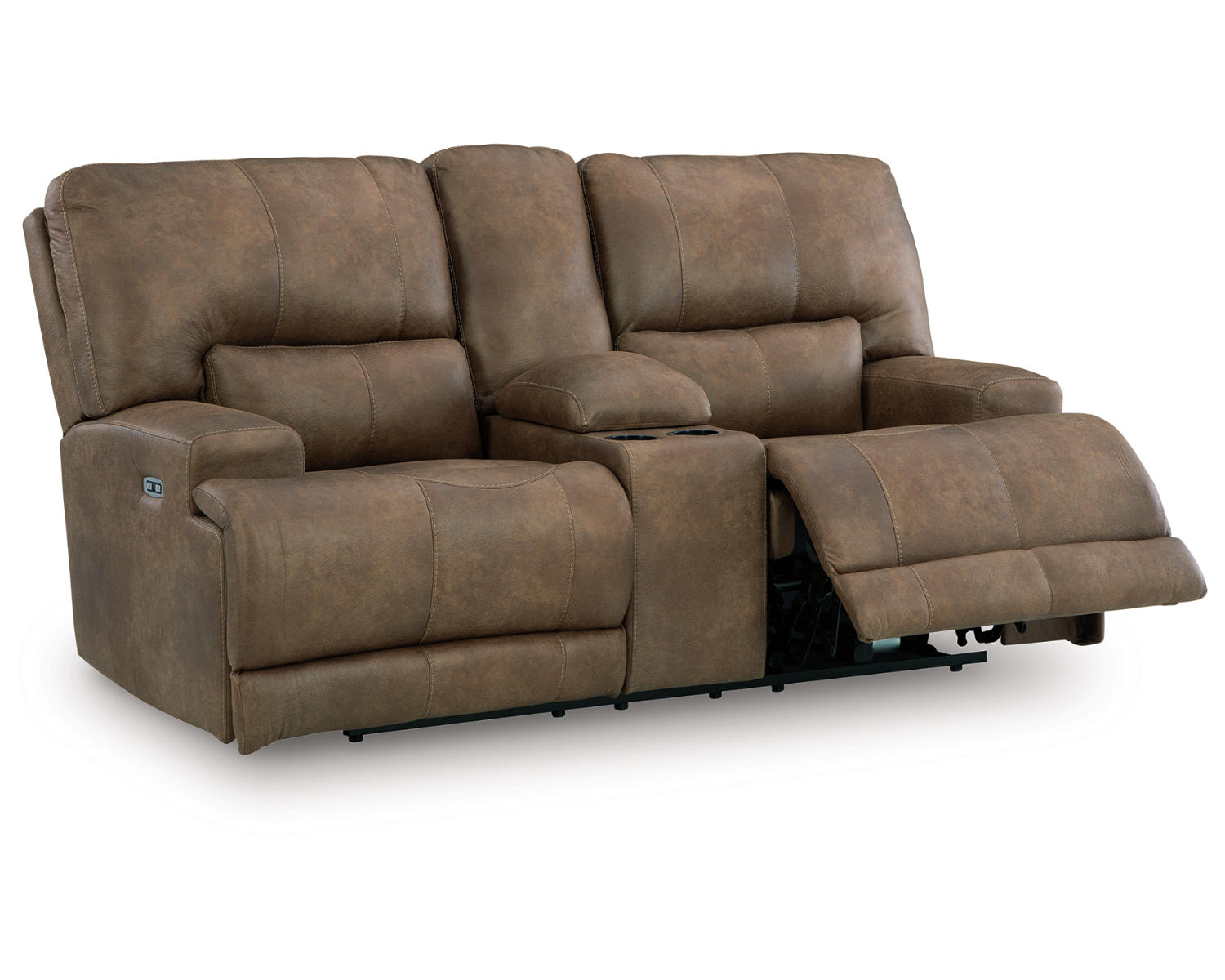 Beckley Place Power Reclining Loveseat with Console