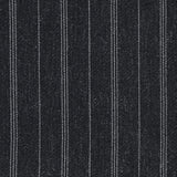 Otomana rectangular tapizada con almacenaje Ernest, color negro