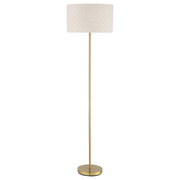 Ramiro 66-inch Drum Shade Metal Floor Lamp Gold