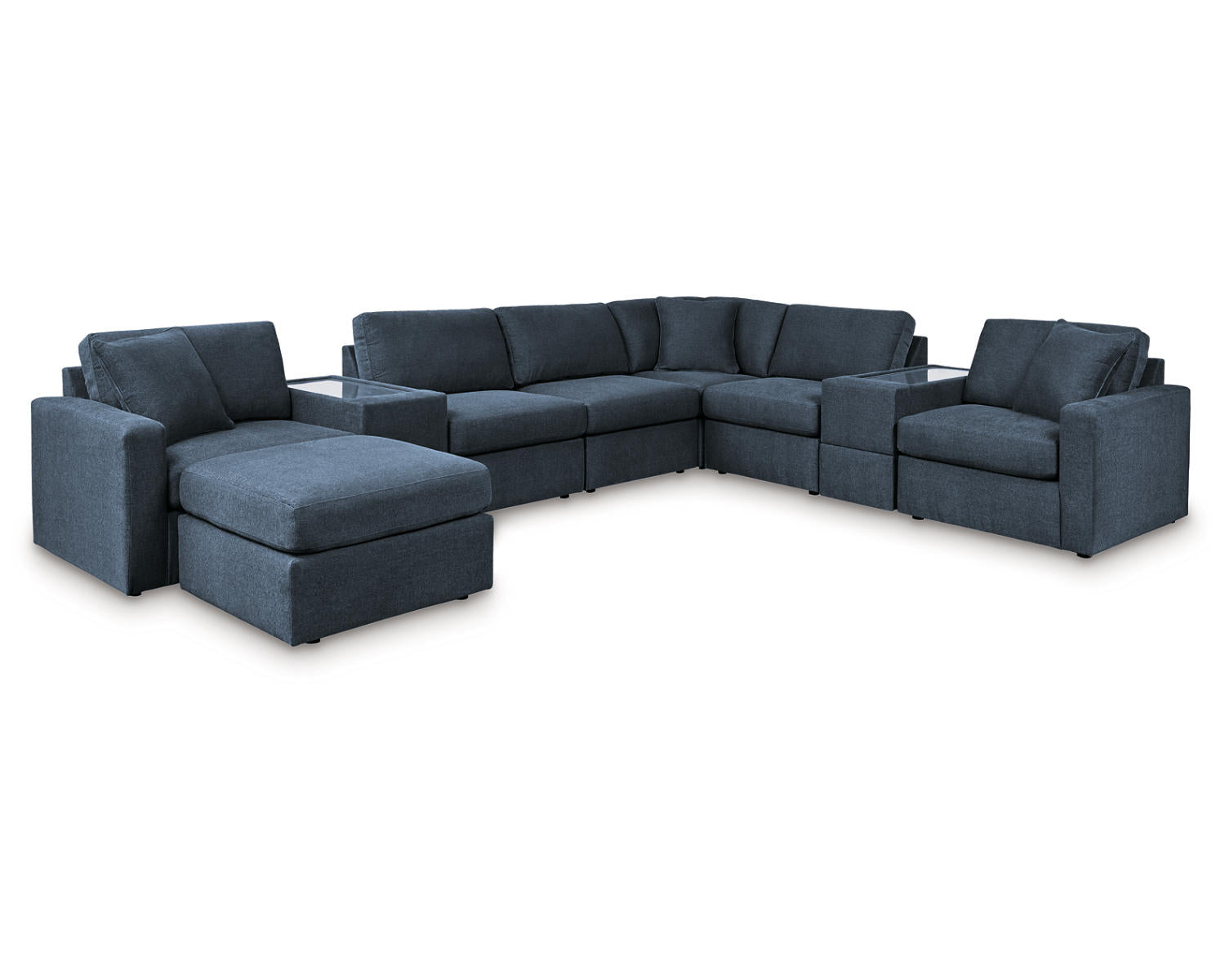 Modmax 8-Piece Sectional and Ottoman