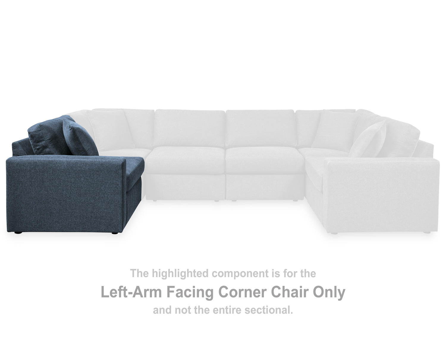 Modmax Left-Arm Facing Corner Chair