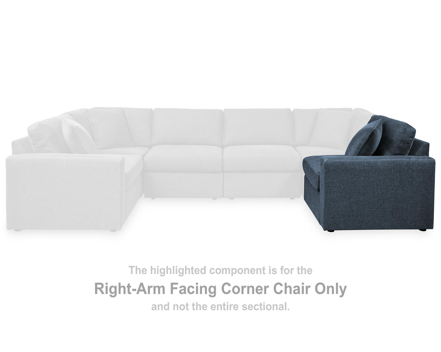 Modmax Right-Arm Facing Corner Chair