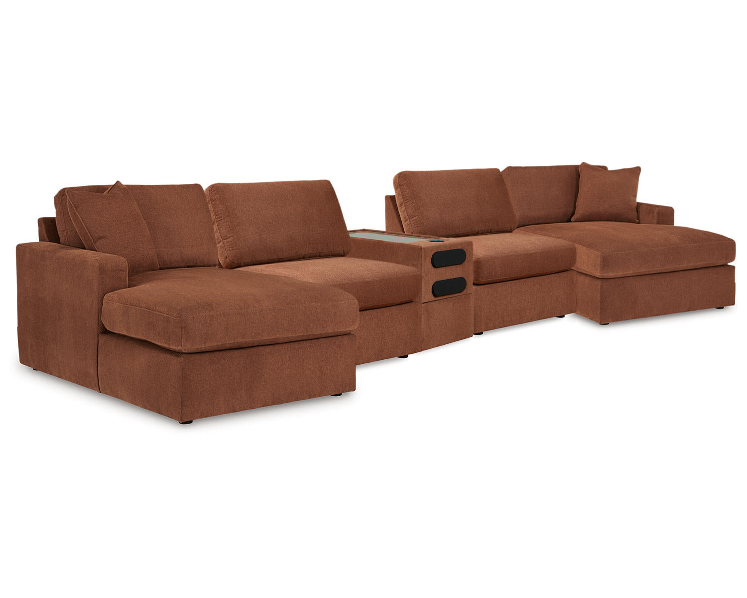 Modmax 5 Piece Sectional with Audio Console