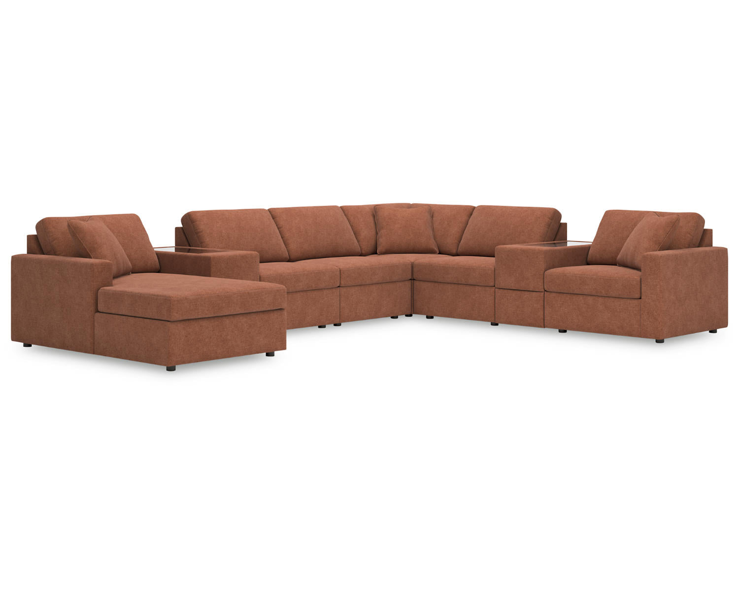 Modmax 8-Piece Sectional with Chaise