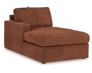 Chaise longue esquinera con brazo izquierdo Modmax