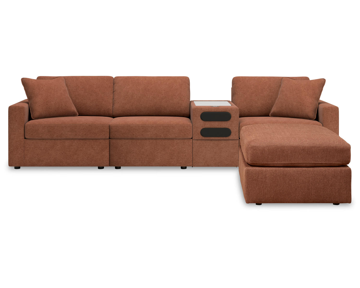 Modmax 4-Piece Sectional and Ottoman