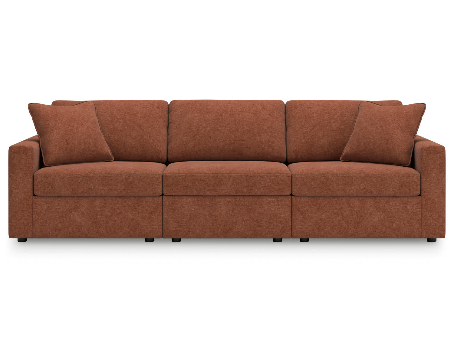 Modmax 3-Piece Sectional Sofa, 2-Piece Sectional Loveseat and Swivel Glider Recliner