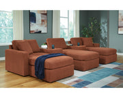 Modmax 5-Piece Sectional and 3 Ottomans