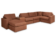 Modmax 6-Piece Sectional and Ottoman