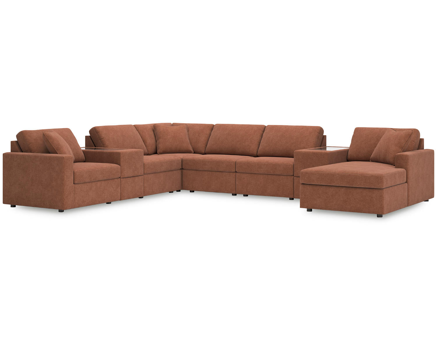 Modmax 8-Piece Sectional with Chaise