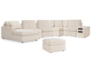 Modmax 6-Piece Sectional with Chaise and Ottoman