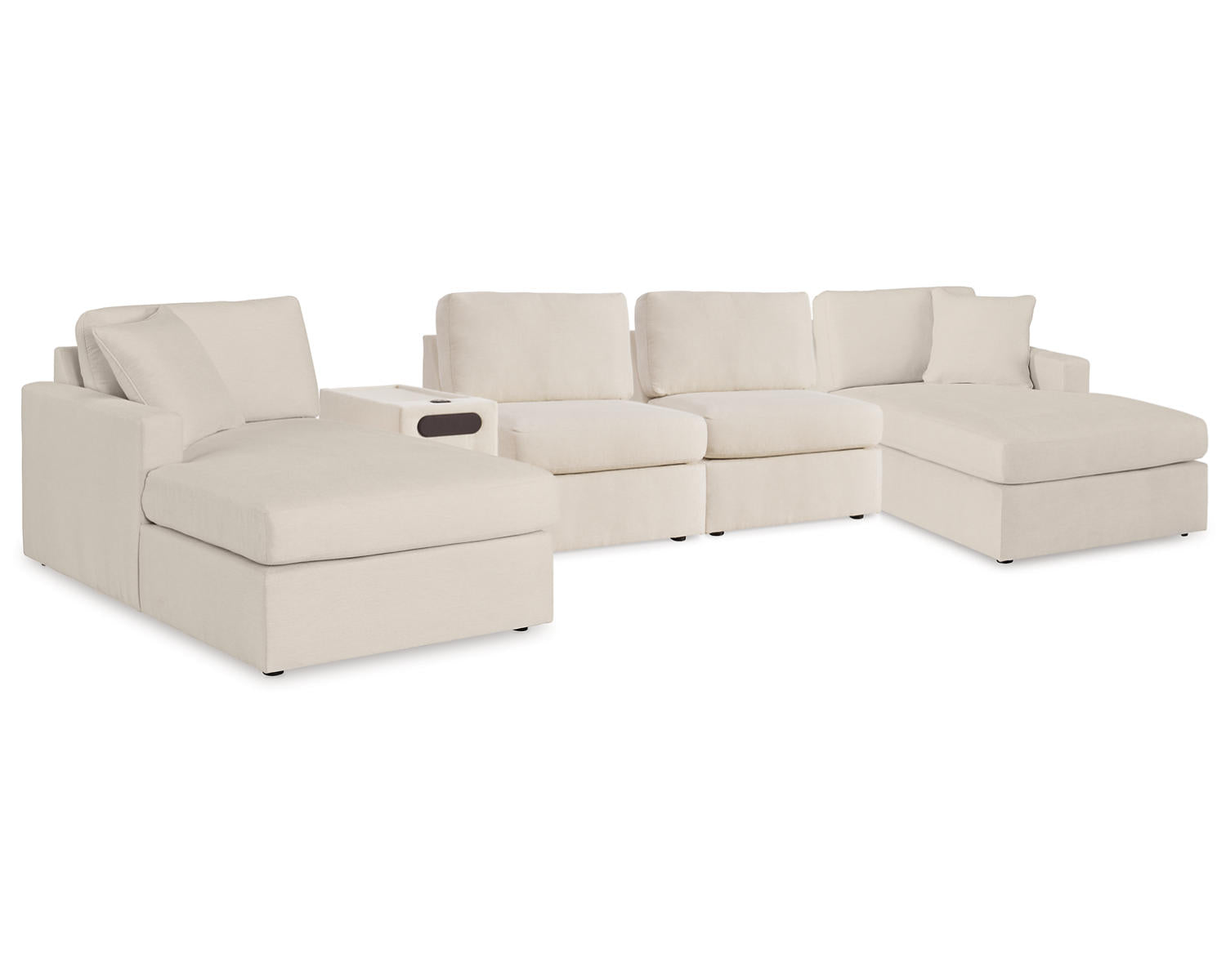 Modmax 5 Piece Sectional with Audio Console