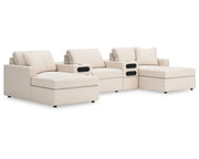 Modmax 5-Piece Double Chaise with Audio Consoles