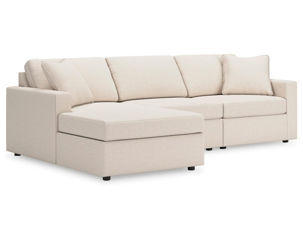 Seccional de 3 piezas Modmax con chaise longue