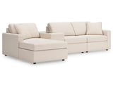 Seccional Modmax de 4 piezas con chaise longue
