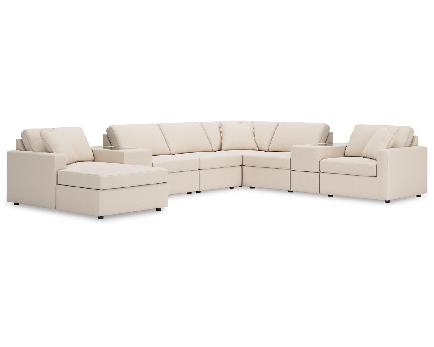 Modmax 8-Piece Sectional with Chaise