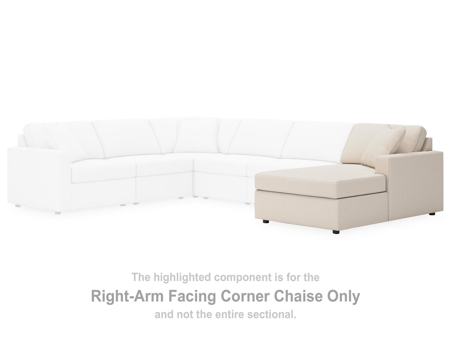 Modmax 5-Piece Double Chaise with Audio Consoles