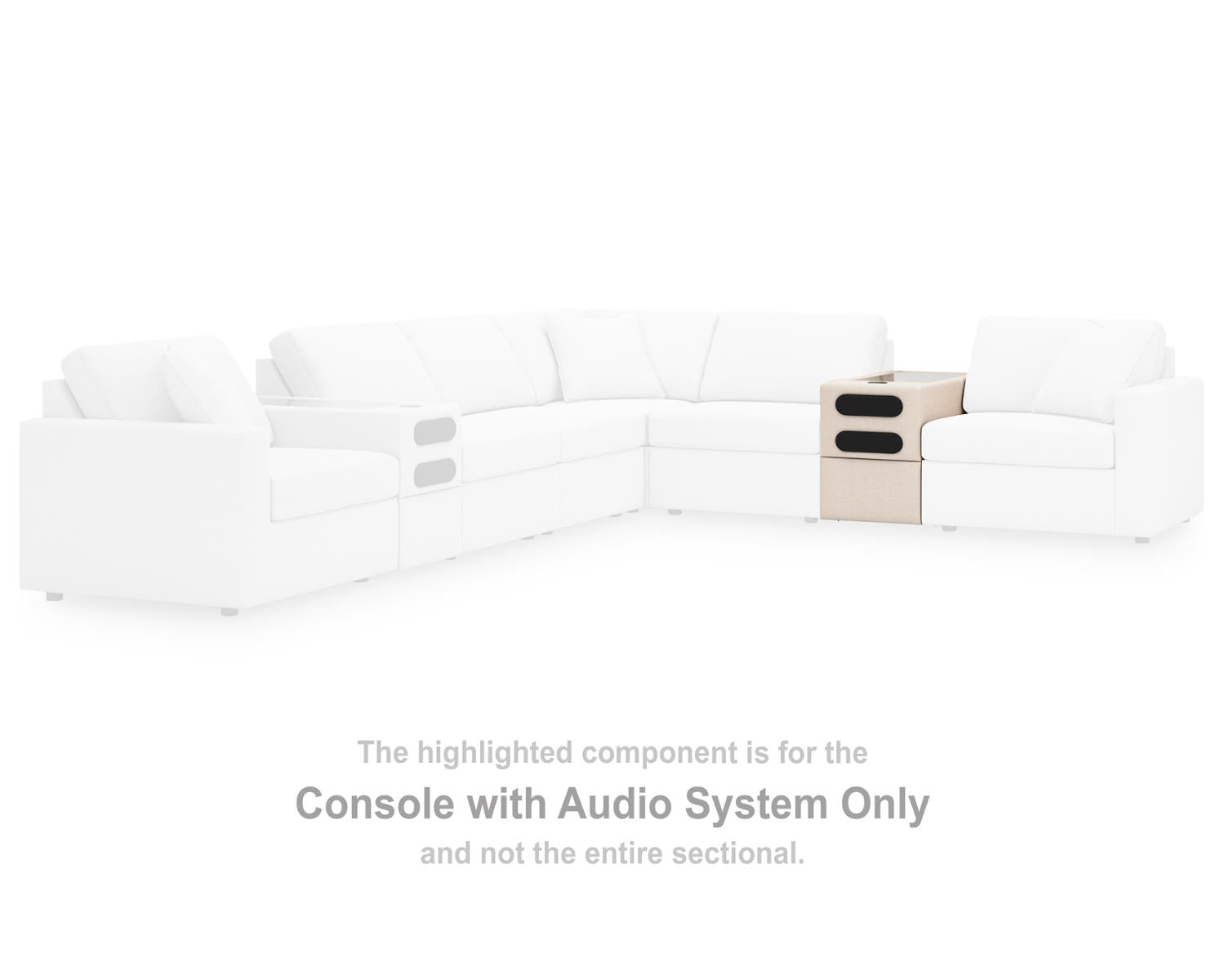 Modmax Console with Audio System