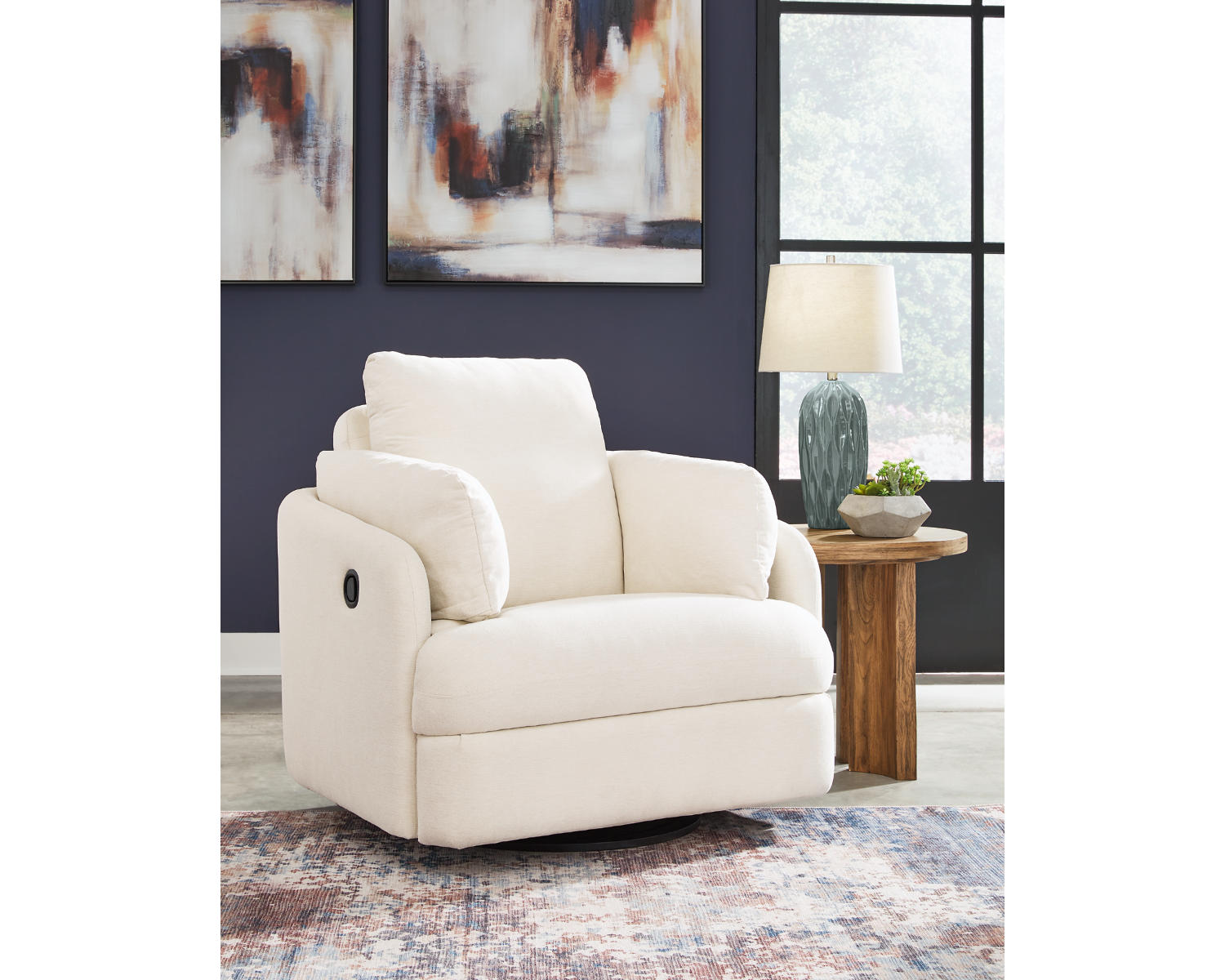Modmax 5-Piece Sectional and Swivel Glider Recliner