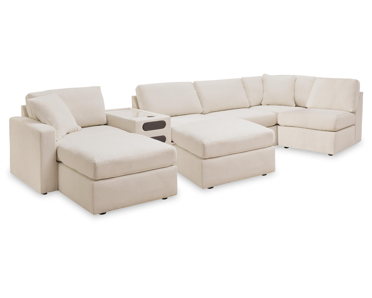Modmax 6-Piece Sectional and 2 Ottomans