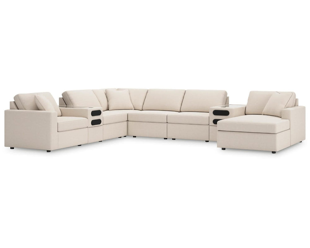 Modmax 8-Piece Sectional with Audio System and Chaise