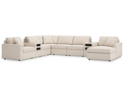 Modmax 8-Piece Sectional with Audio System and Chaise