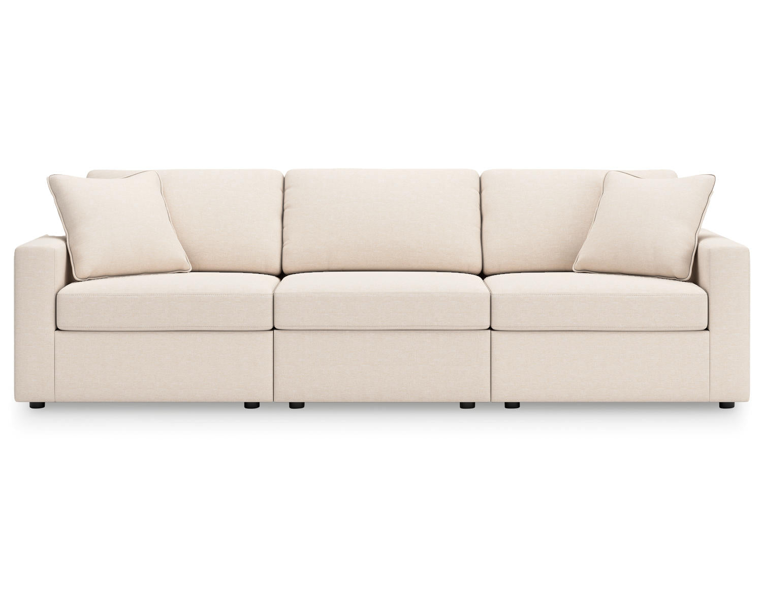 Modmax 3-Piece Sectional Sofa, 2-Piece Sectional Loveseat and Swivel Glider Recliner