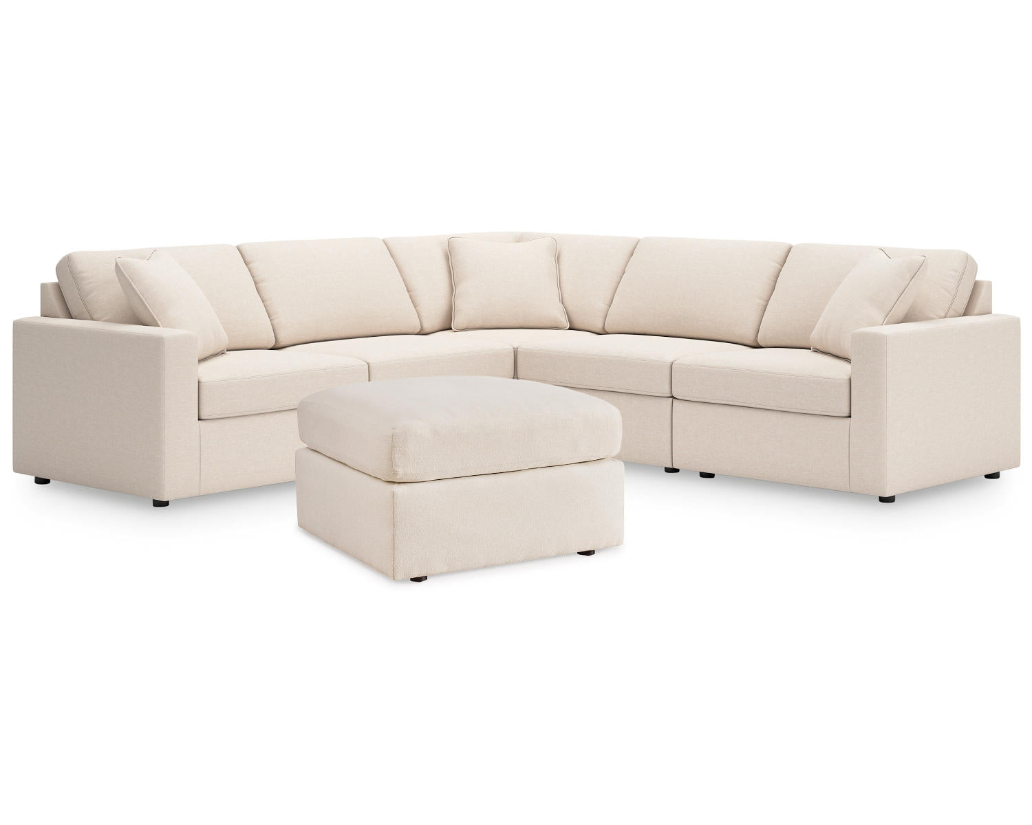 Modmax 5-Piece Sectional and Ottoman
