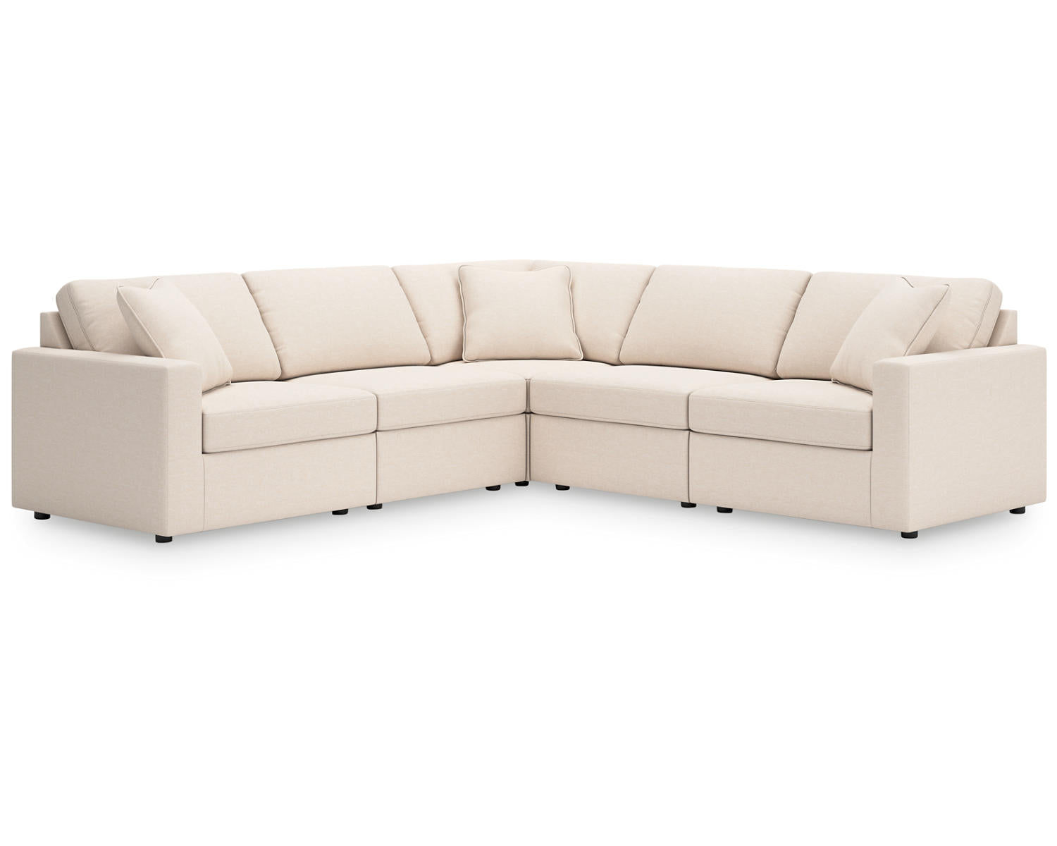 Modmax 5-Piece Sectional and Swivel Glider Recliner