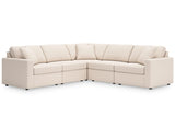 Sillón reclinable giratorio seccional de 5 piezas Modmax