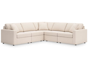 Sillón reclinable giratorio seccional de 5 piezas Modmax