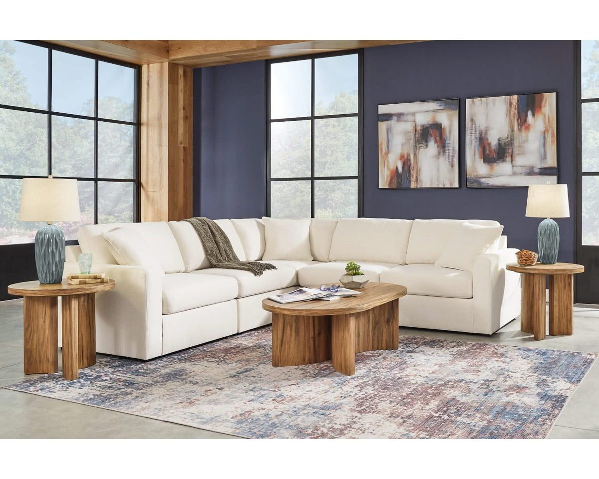 Sillón reclinable giratorio seccional de 5 piezas Modmax