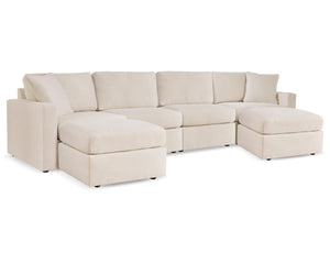 Modmax 4-Piece Sectional and 2 Ottomans