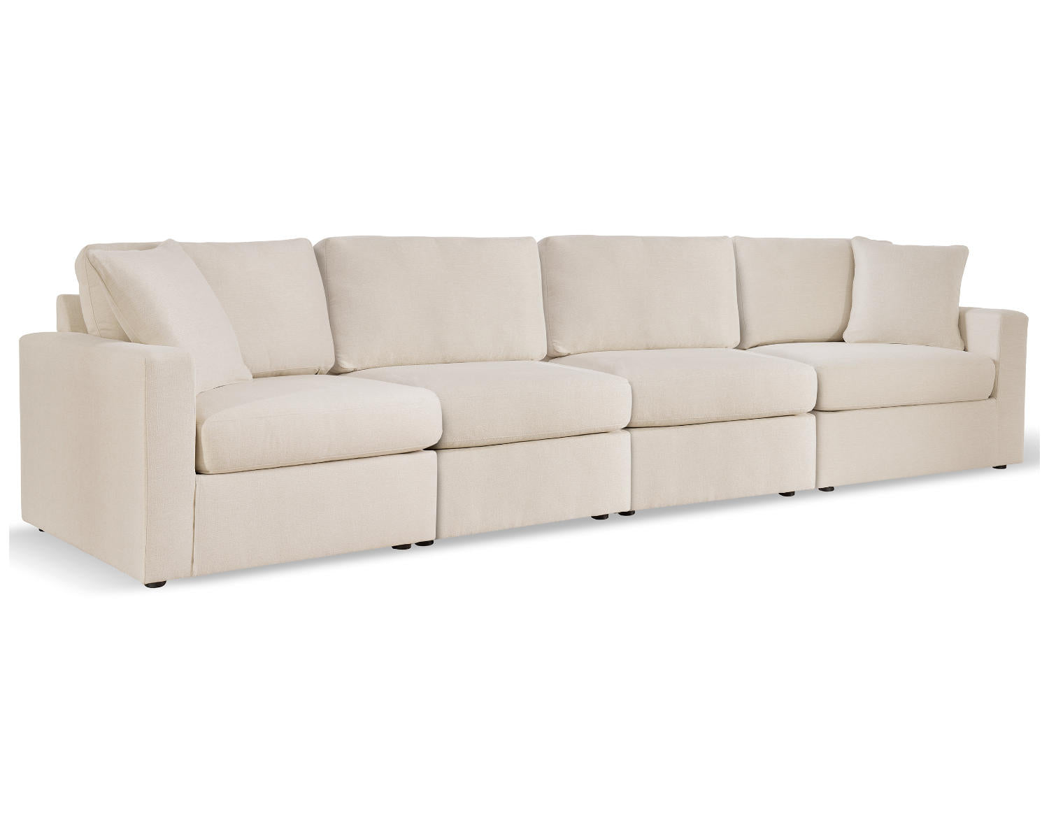 Modmax 4-Piece Sectional and 2 Ottomans