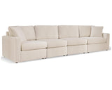 Modmax 4-Piece Sectional and 2 Ottomans