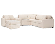 Modmax 6-Piece Sectional and Ottoman