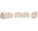 Modmax 3-Piece Sectional Sofa, 2-Piece Sectional Loveseat and Swivel Glider Recliner