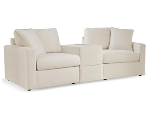 Modmax 3-Piece Sectional Sofa, 2-Piece Sectional Loveseat and Swivel Glider Recliner