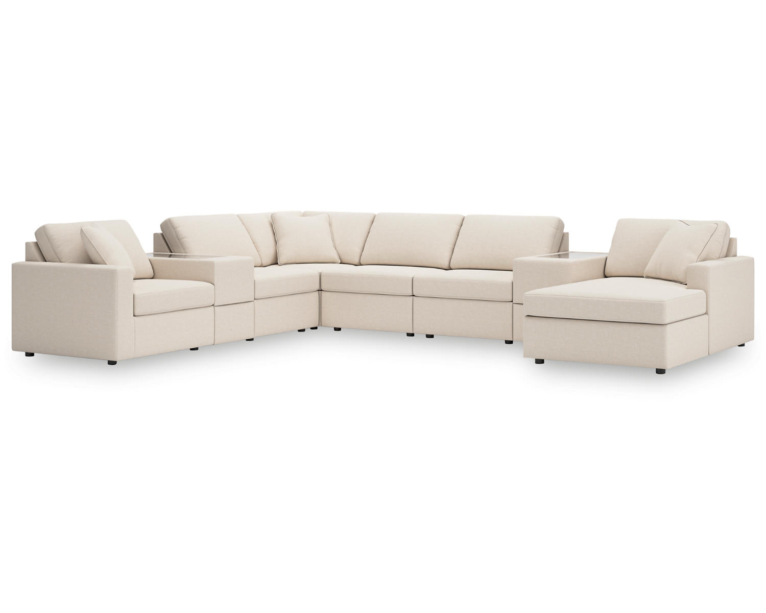 Modmax 8-Piece Sectional with Chaise