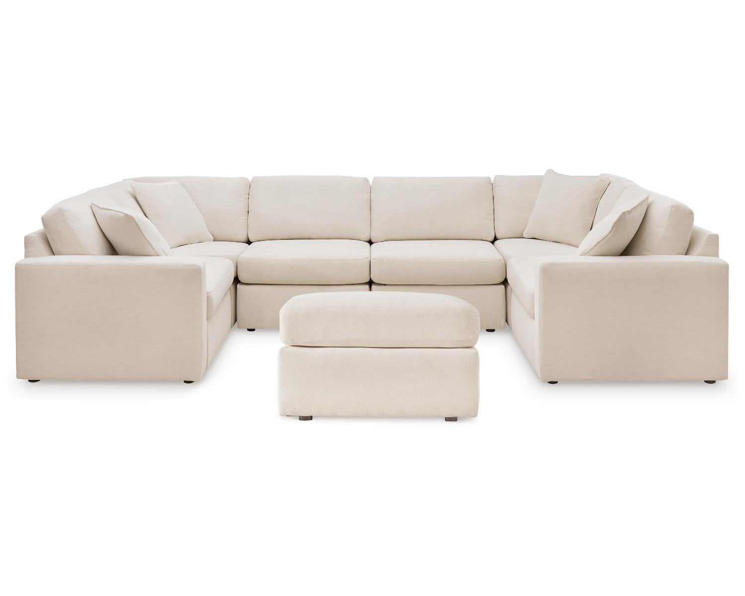 Modmax 6-Piece Sectional and Ottoman